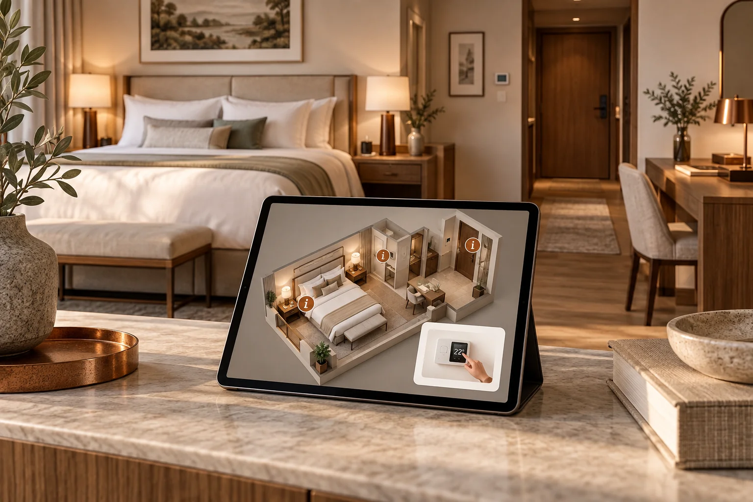 Real estate and hospitality digital twin overview